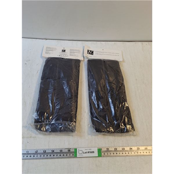 (2) VE Bamoo Kitchen Linens With Cotton