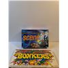 Image 2 : (2) Board Games; Scence it & Bonkers ( as is)