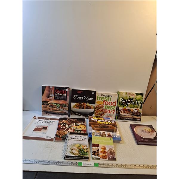 (10) Cooking & Grill Books
