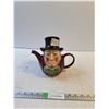 Image 1 : Tony Wood Porcelain Mad Hatter Tea Pot 7"