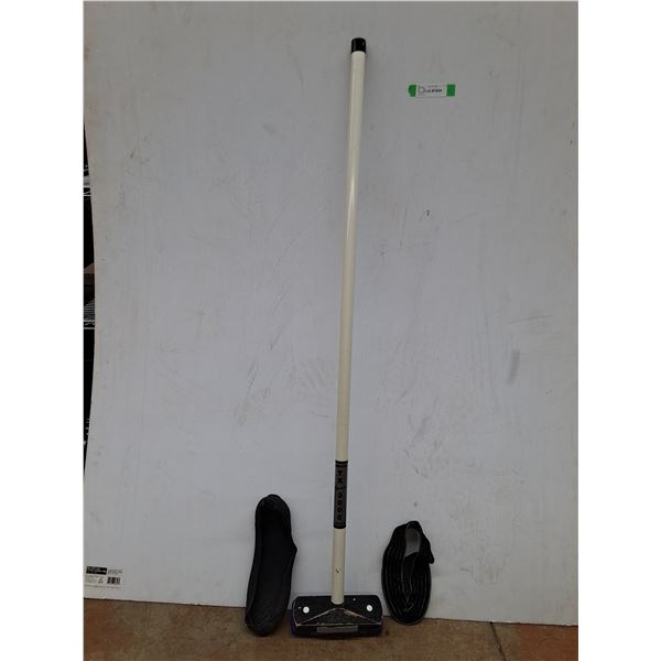Curling Broom, Rubber & Slider ( cannot ship)