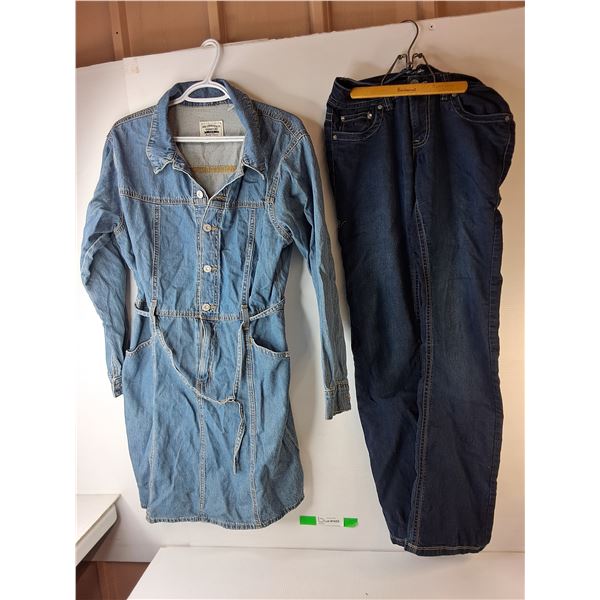 Women's Suko Jeans-6 & Levi Strauss Dress-L