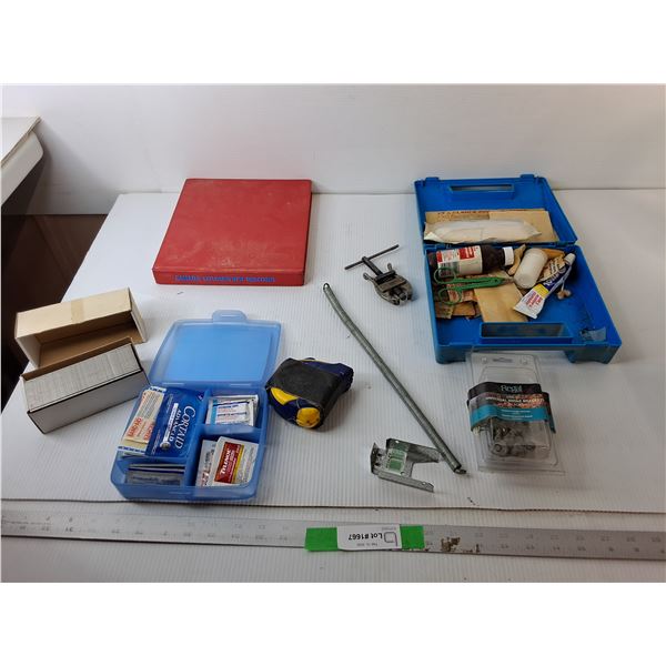 First Aid Kits, Brad Nails, Drywall Screws, Misc.