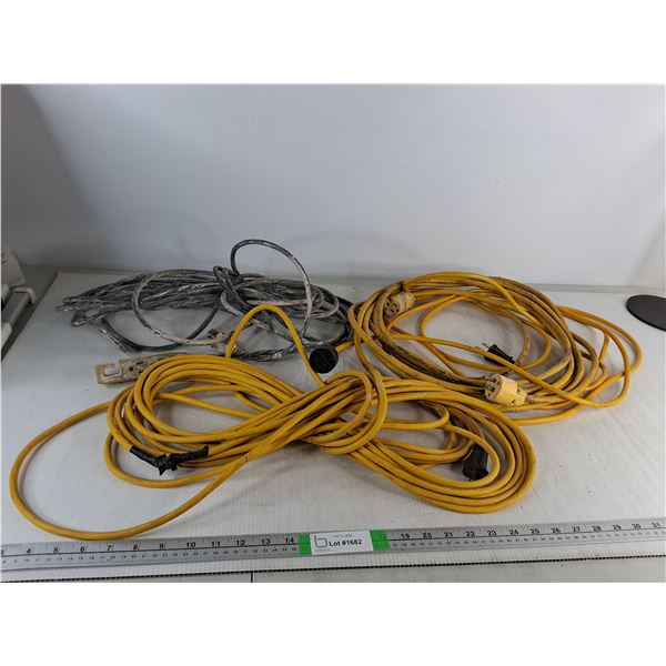 (4) Extension Cords- As Is
