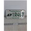 Image 1 : Saskatchewan Roughriders License Plate