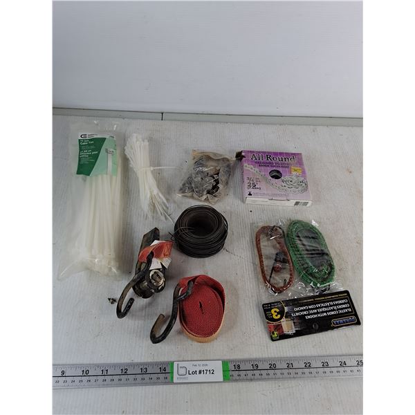 Galvanized Strapping, Small Ratchet Straps, Cables Ties