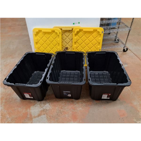 *Tuff Store & Mastercraft Storage Boxes w/Lids - PICKUP ONLY