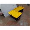 Image 3 : *(2) HDX 17 Gallon Tough Totes w/Lids - PICKUP ONLY