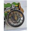 Image 4 : Assorted Bicycle Hardware, Tools, Quartz Wall Clock, Plastic Case 10" x 8" x 3" - PICK UP