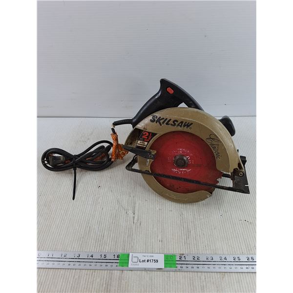 Skilsaw Classic 2 1/2HP Circular Saw - As Is, Damaged Cord