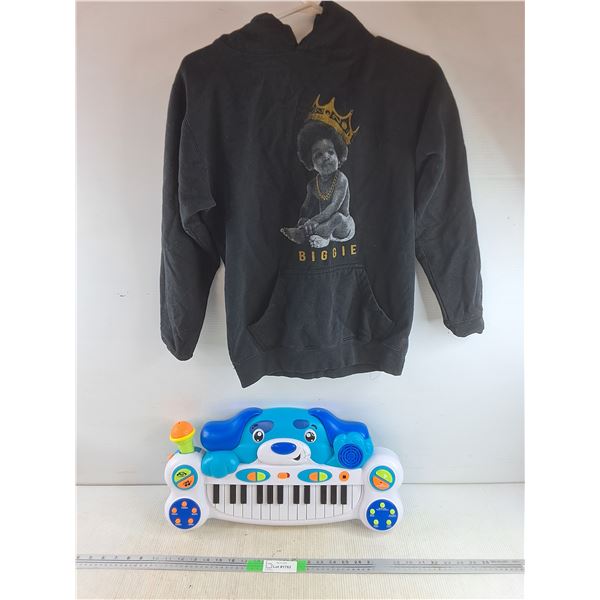 Kids Piano - Powers On, As Is, Biggie Bunny Hug - Size S - M