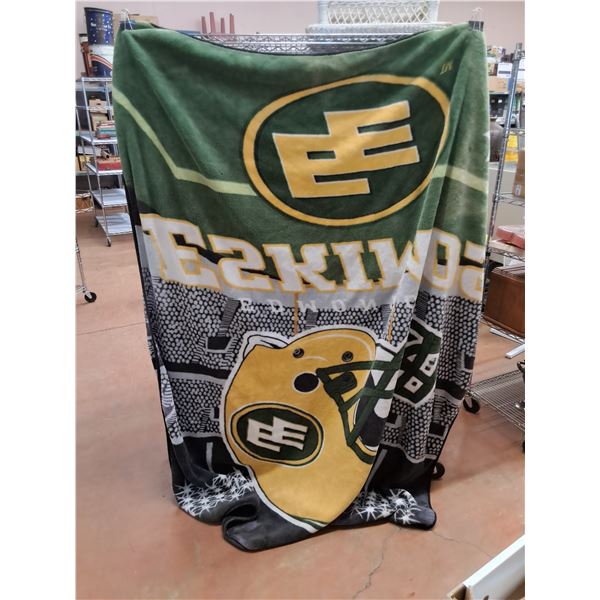 Edmonton Eskimos Blanket 82" x 70"