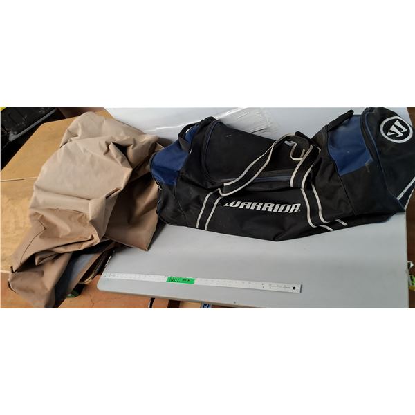 Warrior Hockey Bag 34"- As Is & Armor All Barbecue Cover - PICK UP ONLY