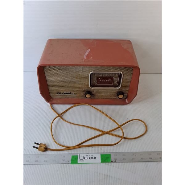 Vintage Electrohome Fiesta Radio- Powers On, As Is