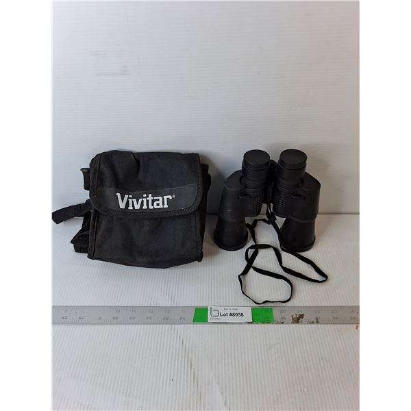 Vivitar Binoculars & Case
