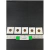 Image 1 : (5) Canadian 1 Cent Coins, 1920-40
