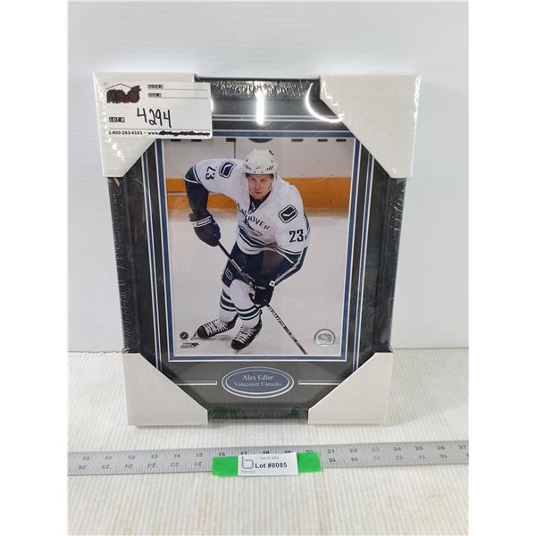 Alex Edler Vancouver Canucks Framed Picture, 12" x 15"