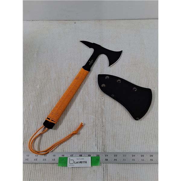 Tactical Throwing Tomahawk, 14" Long, w/ Sheath