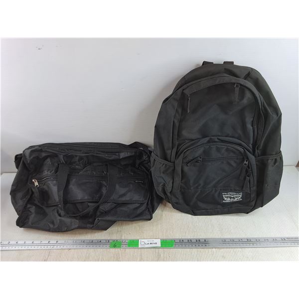 Air Canada Bag, Levi Strauss Backpack