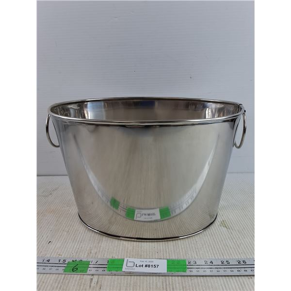 Steel Bucket 14" x 10" x 8"