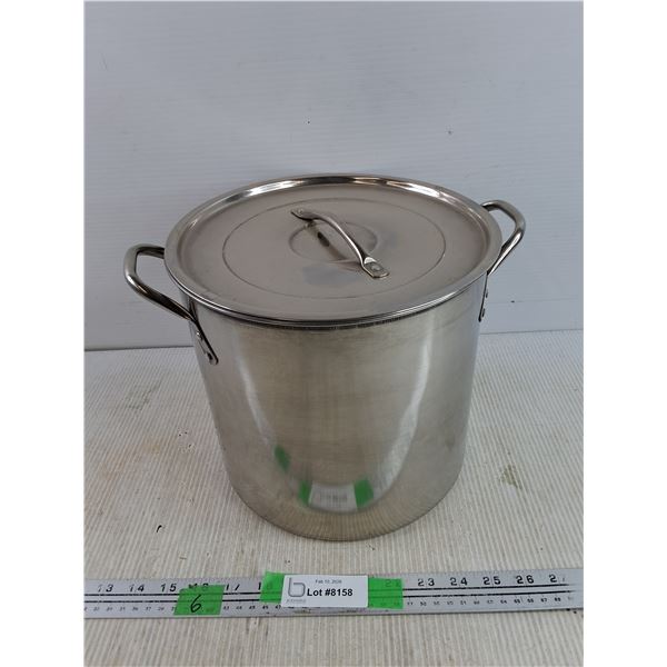 Steel Stock Pot 9" x 10"