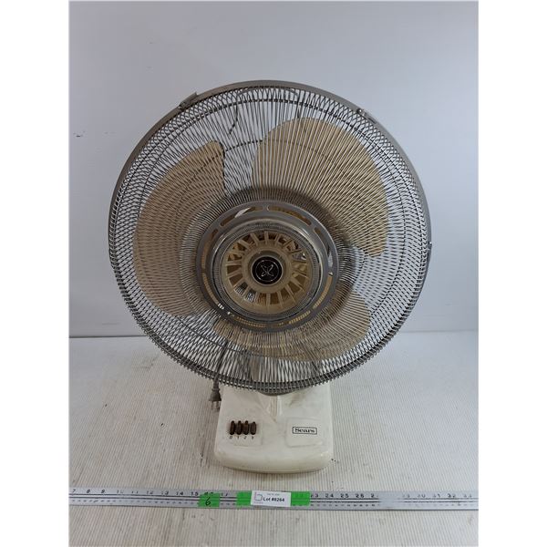 Sears Electric Fan - Powers On, As Is - PICK UP