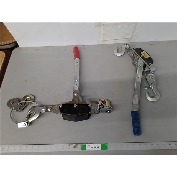 (2) Come Alongs- Pickup Preferred