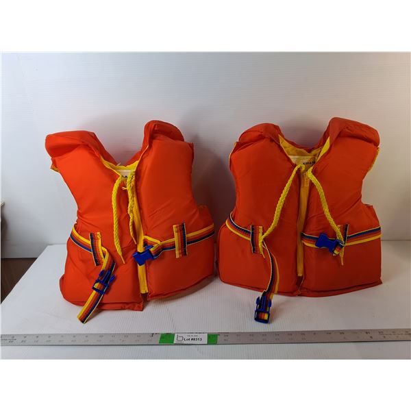 (2) Child Personal Flotation Devices- 60-90 Lbs