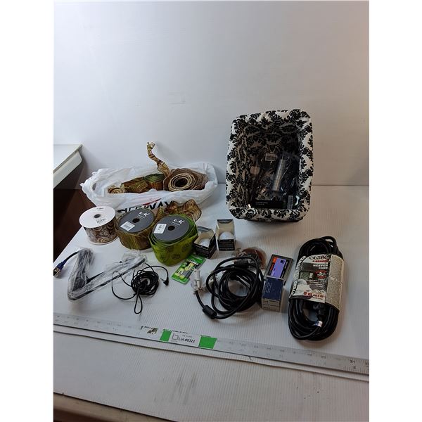 Ribbon, Block Heater Cord, Golf Balls, Misc.