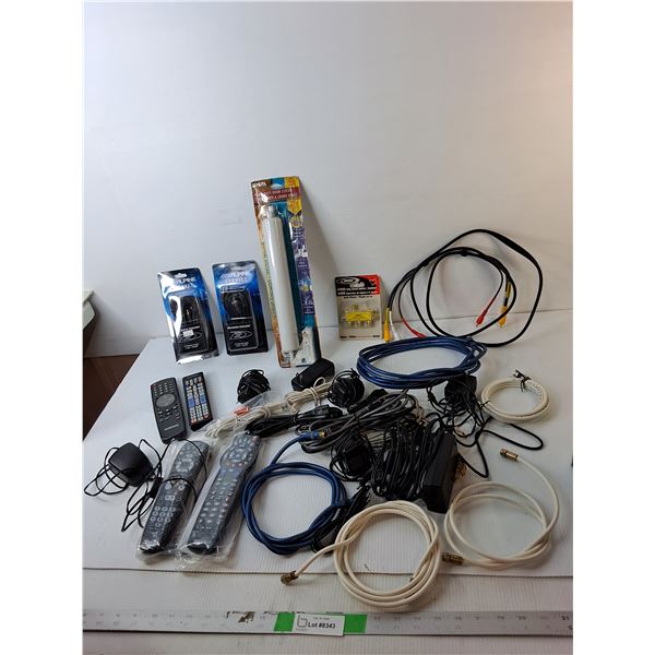 Audio Cables, Coaxial Splitter, Door Closer, Misc.