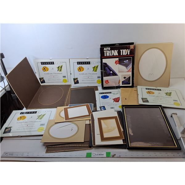Miscellaneous Photo Frames Up to 12" x 9.5" & Auto Trunk Tidy Pouch