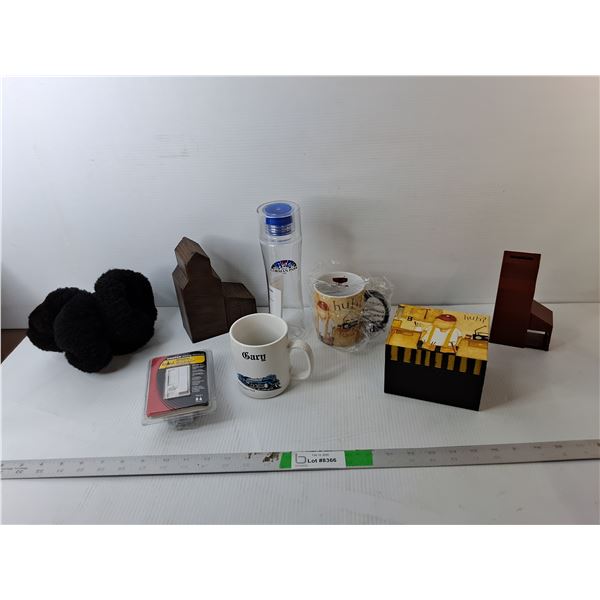 Fur Style Steering Wheel Cover, Mugs, Dimmer Switch, Misc.