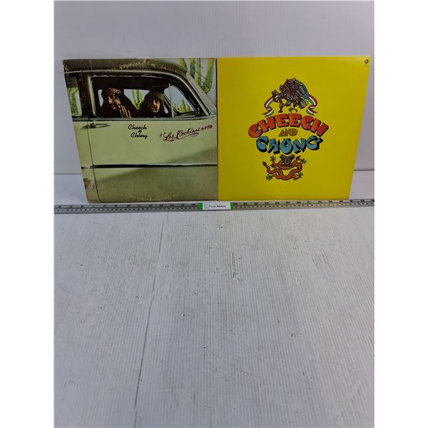 (2) Vintage Cheech and Chong Albums
