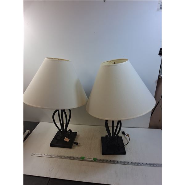 *(2) Lamps 29" Power On - PICK UP ONLY