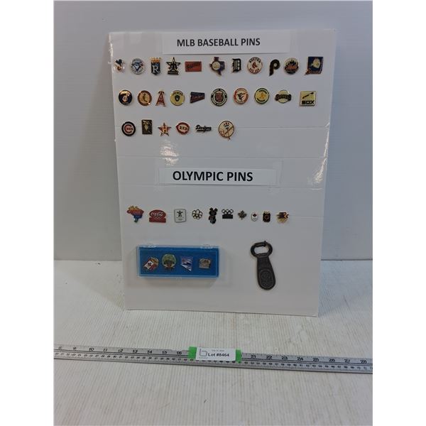 MLB Baseball Pins, And Olympic Pins