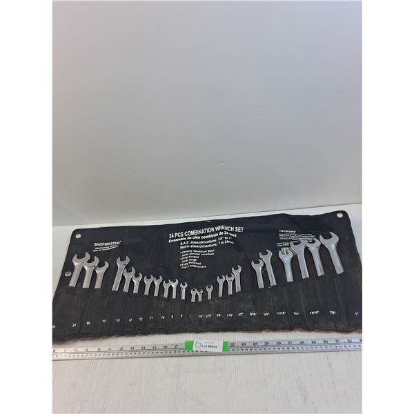24pcs Combination Wrench Set
