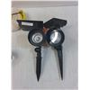 Image 5 : (4) Husky  Velcro Storage Straps, (2) Solar Flood Lights, Lifting Sling