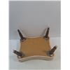 Image 2 : Vintage Upholstered Footstool 11.5"x15"x9"