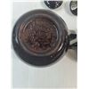 Image 4 : (2) Black Ceramic Teapots- (1) From Royal Canadian Art Pottery