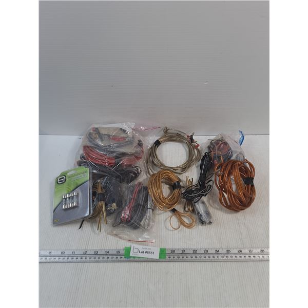 Speaker Wiring, 80 AMP ACU Fusses