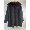 Image 3 : * "Folks Finer Furs" Black Sheep Fur Coat - Approx Medium