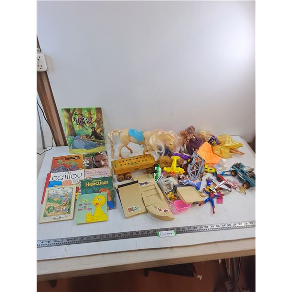Assorted Children's Books & Toys