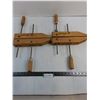 Image 1 : (2) Craftsman Wooden Vice Blocks