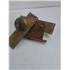 Image 4 : Vintage Metal Lunch Kit, Vintage Interior Door Knob Set