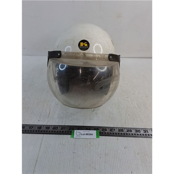 Keystone Motorcycle Helmet - Size Medium, As is