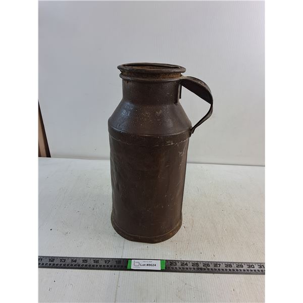 Vitange Decorative Metal Cream Can, H 17" - PICK UP