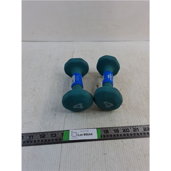 Pair Of 4 Pound Weights