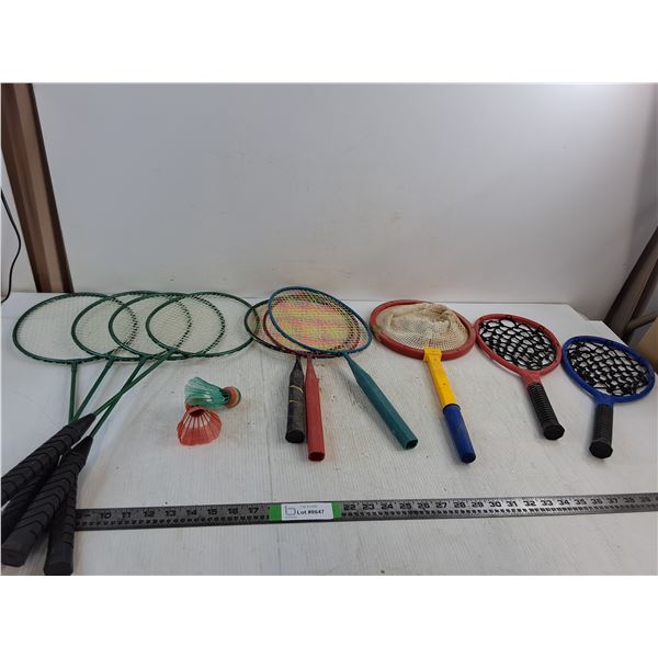 Various Rackets- Badminton - PICK UP
