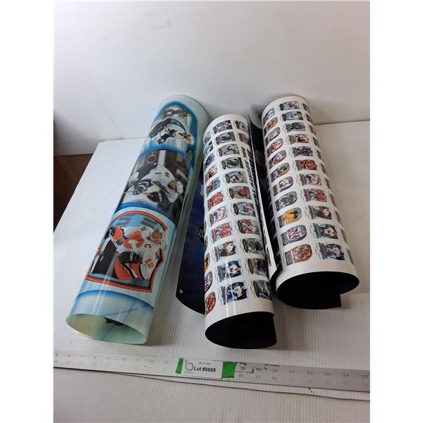 (3) McDonald's/Upper Deck 2006/07 Posters- One Copy Up to 22" x 18"