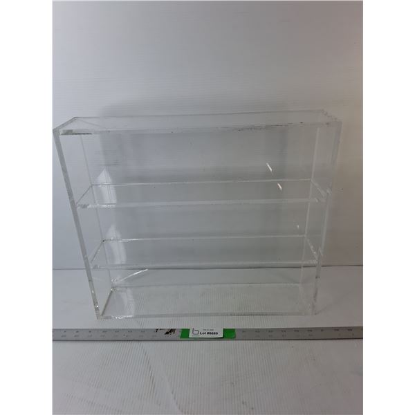 Plastic Display Shelf 18" x 4" x 15.75", Pickup Preferred